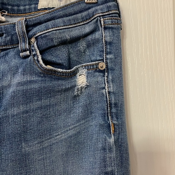 Rag & Bone Skinny Jeans in Color Destroyed Size 28 - Picture 3 of 11